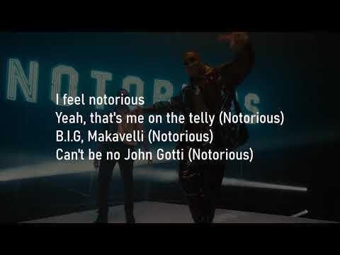 Bugzy Malone X CHIP  - Notorious ( Lyrics ) #Notorious