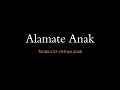 Alamate Anak Sholeh Audio Jernih Lirik Terjemah Indonesia Versi AzZahir