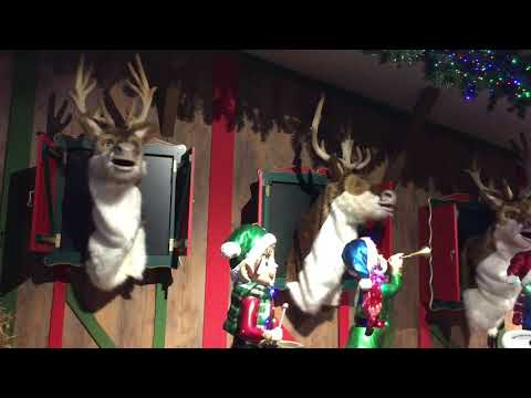 Renne che cantano - Villaggio di Natale 🎄