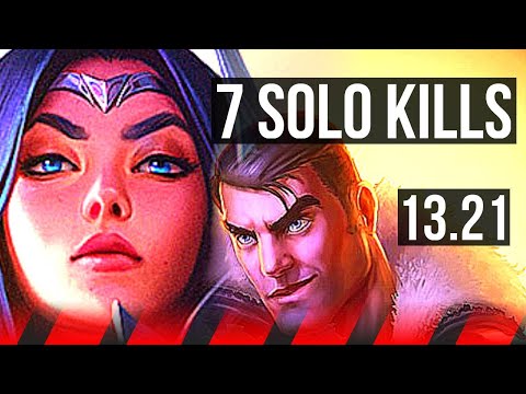 IRELIA vs JAYCE (TOP) | 11/1/11, 7 solo kills, Rank 9 Irelia, Godlike | KR Challenger | 13.21