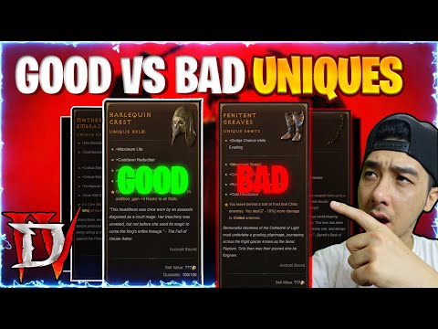 Diablo 4 Unique Items The Good vs Bad : Diablo 4 Guide on why you DONT USE them