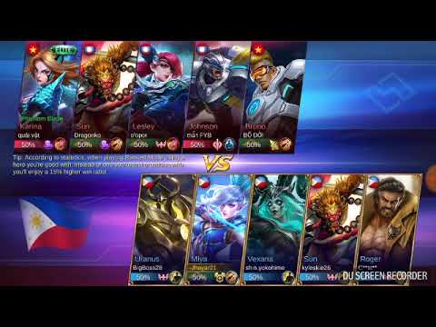 TOP 2 LOCAL PHILIPPINES MIYA 9 MINS LEVEL 15.? RANK GAME GRANDMASTER 1