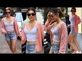हाय गर्मी Summers Arrived For Kriti Sanon As She Seen In Shorts And Spaghetti Top