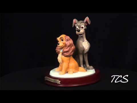 WDCC Disney ClassicsLady And The Tramp Lady And Tramp Opposites Attract