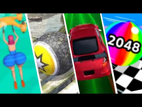 Twerk Race 3D vs Rollance Adventure Balls vs Racing Master vs Ball Run 2048 #28 I Mobile Game