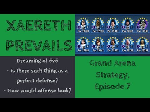 GAC Strategy: 5v5 teams and counters for offense and defense