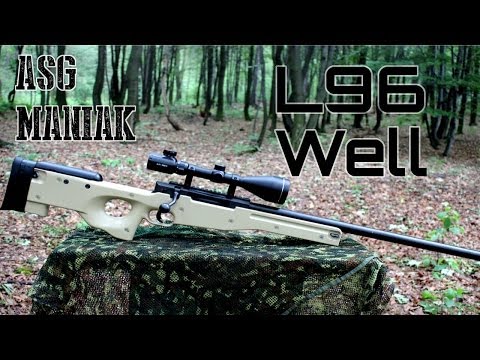 ASG Maniak #20 L96 Well - RECENZJA / Zestaw Tuningowy - 550FPS