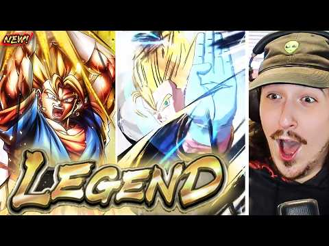 NEW RARITY!? New LEGEND Super Vegito REVEAL REACTION on Dragon Ball Legends!!