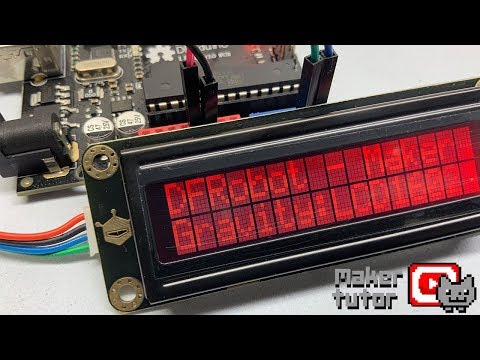 Arduino comment utiliser l'écran LCD1602 RGB I2C - DFRobot