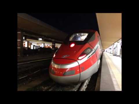 Frecciarossa 1000 highspeed train ride from Milano centrale to Torino Porta Nuova