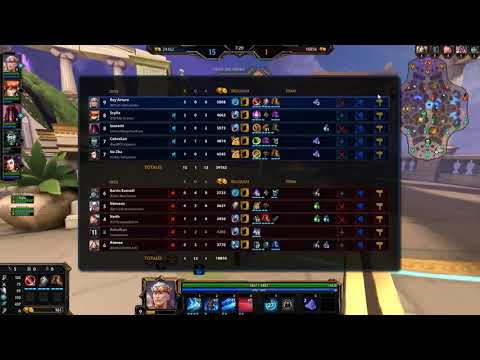 SMITE | Ranked Conquest: Demostrando ser el Rey | Rey Arturo (King Arthur) | Resubido