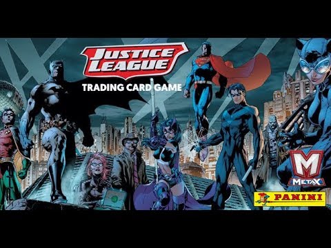 Justice League Trading Card Game Gen Con Demo 