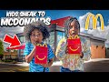 Kids Sneak to McDonald’s [THEY INSTANTLY REGRET IT]