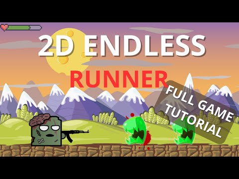 How To Create 2D Endless Runner in Unity-Full Game Tutorial