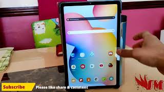 Samsung Tab S6 lite first time user