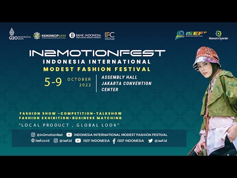 Live Stream INDONESIA INTERNATIONAL MODEST FASHION FESTIVAL IN2MOTIONFEST - Fashion Parade 4