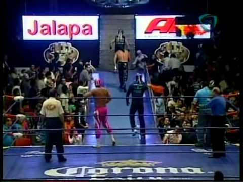 CMLL: Místico, Volador Jr., La Máscara vs. Averno, Mephisto, Ephesto, 2009/04/21