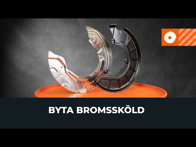 Se en videoguide om Bromssköldar byta i AUDI 80 (80, 82, B1)