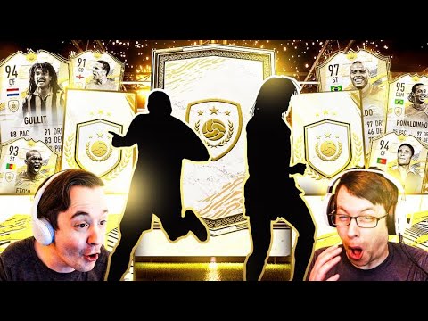 INSANE MOMENTS ICON PACKED!!!! - FIFA 21 PACK OPENING