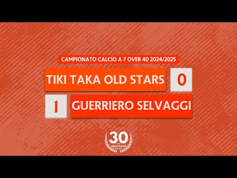 [ HIGHLIGHTS ] • Campionato Calcio a 7 Over 40 2024/2025 - Tiki Taka Old Stars v Guerriero Selvaggi