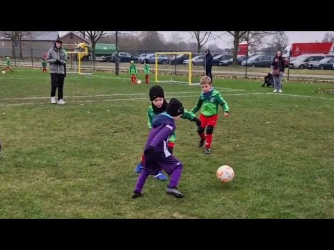 Football match KSK Wavria vs KFCM Hallaar U6 best of first match in 2024 #football