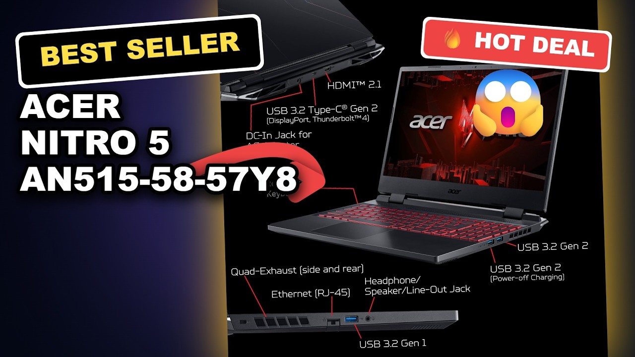Acer Nitro 5 AN515-58-57Y8 Honest Review: Is This the Best Budget Gaming Laptop in 2024?