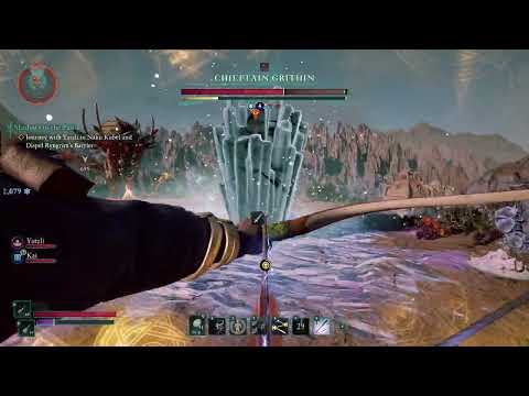 Avowed: Xaurip Chief Grithin bounty (Path of the Damned difficulty)