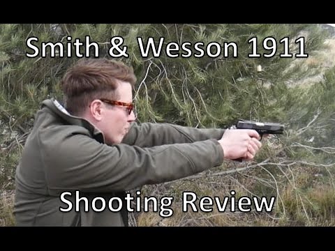 Smith \u0026 Wesson Lightweight 1911 Shooting Review 1911PD