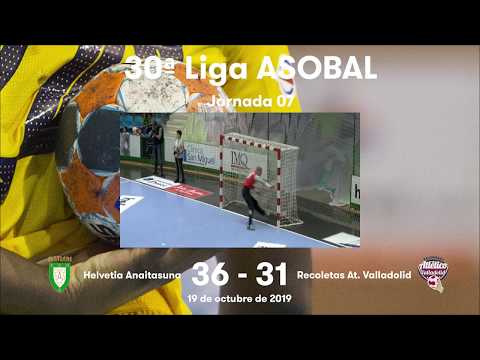 LIGA ASOBAL J07: Helvetia Anaitasuna - Recoletas At. Valladolid 36-31