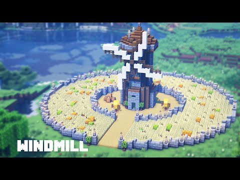EPIC Minecraft Windmill Guide - UNBELIEVABLE Construction