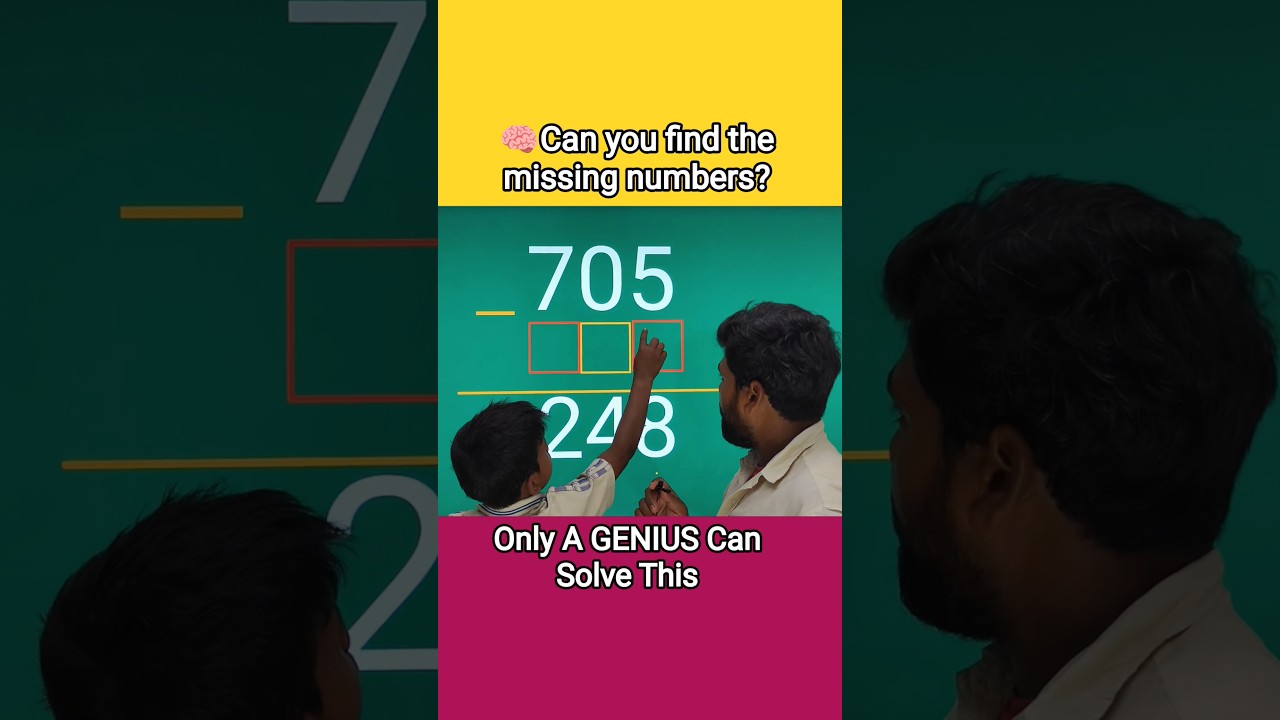Can You Solve This Math Riddle? 🧩 #BrainTeaser #education #maths #math