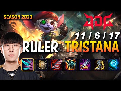 JDG Ruler TRISTANA vs KAI'SA ADC - Patch 13.13 KR Ranked