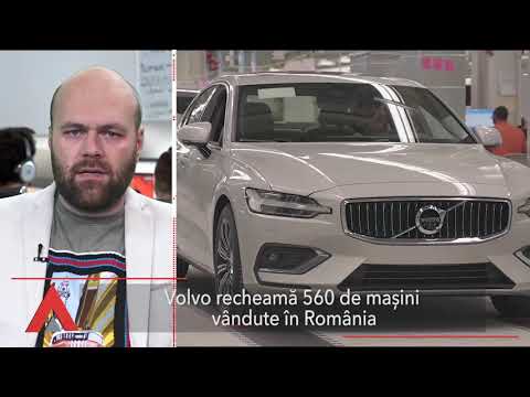 Stiri Mediafax 05 Noiembrie - Volvo recheamă 560 de mașini vândute în România