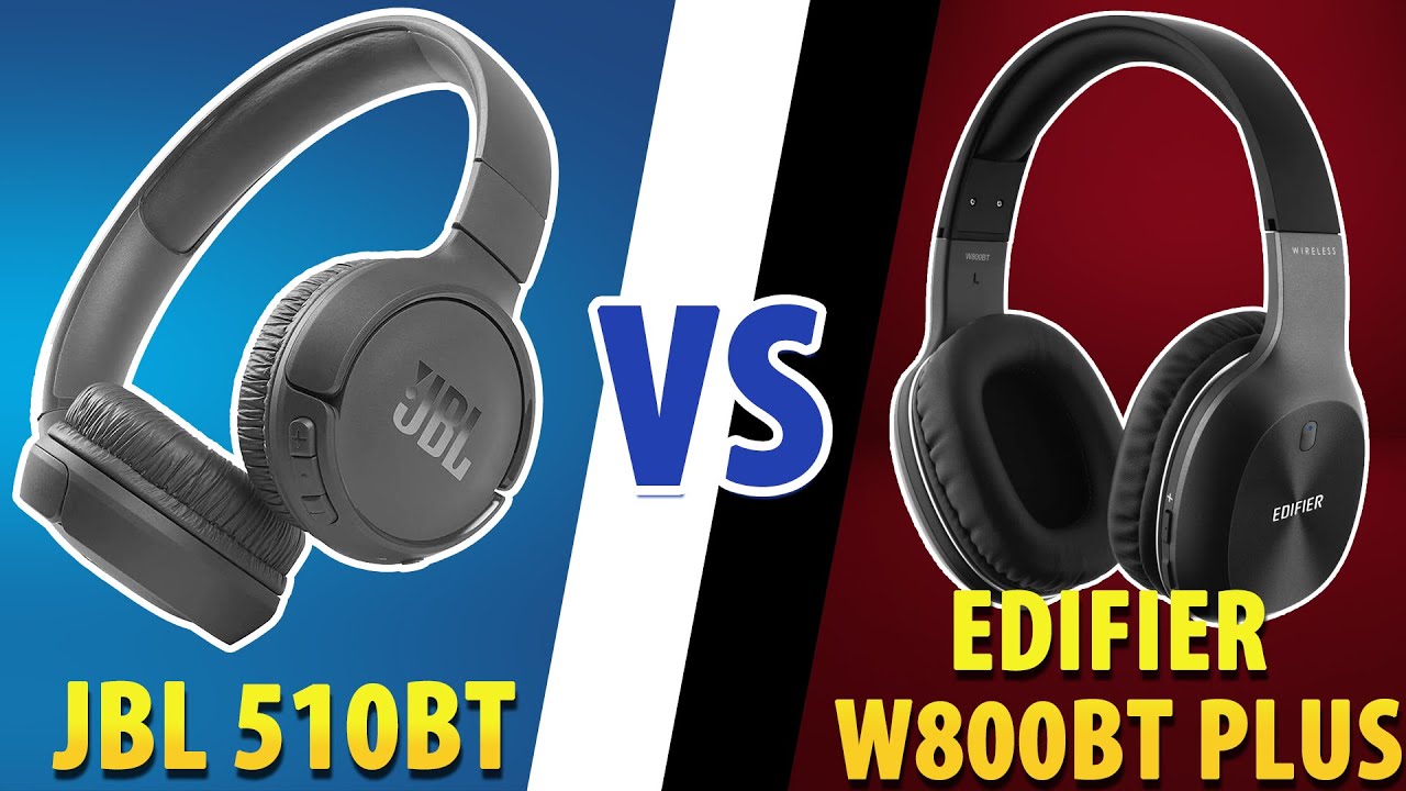 JBL 510bt ou Edifier W800bt plus