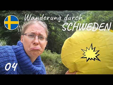 04 - unerwartete Probleme beim Wandern - Isomatte kaputt | Wanderung durch Schweden 2021