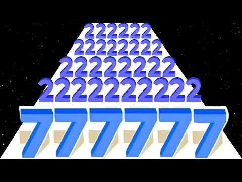 Merge Number Run Master vs Smash Runner - Level Up Number (ASMR Gameplay) New Update