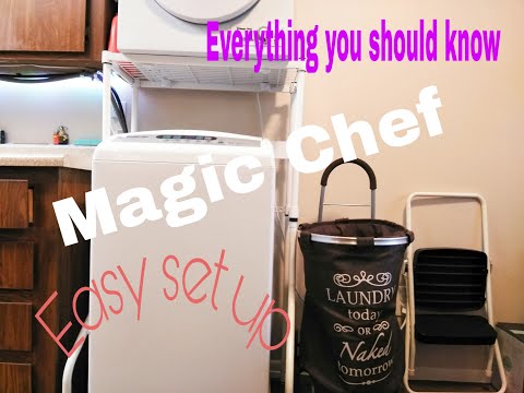 BEST Portable Washing Machine and Dryer for Apartment & Small Living Spaces (Magic Chef) - Part 1