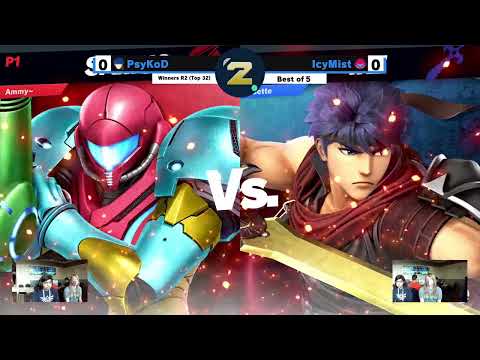 PsyKoD (Ike) VS IcyMist (Samus) - Winners QF (Top 32) - CG2 Side Stream