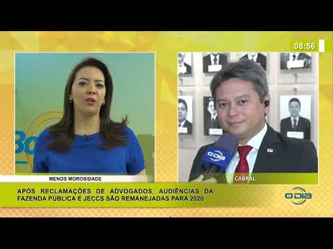 Bom Dia News 13 02 20  AudieÌ‚ncias da Fazenda PuÌblica e JECCS saÌƒo remanejadas para 2020