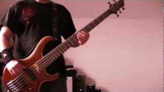 machine head down to none bass cover