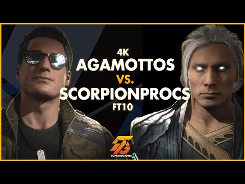 THE BEST PLAYER IN THE WORLD! (Scorpionprocs) vs Agamottos - Johnny vs Fujin - Mortal Kombat 11 (4K)