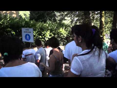 50°Rally coppa città di Lucca. Spettacolare passaggio di Michelini.