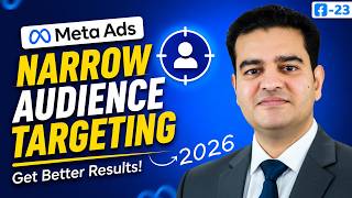 Narrow Audience Targeting Full Tutorial 2026 | #audiencetargeting #metaadscourse