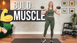 25 min. BUILD MUSCLE Upper Body (Back & Biceps) and Abs SUPERSETS Strength Training