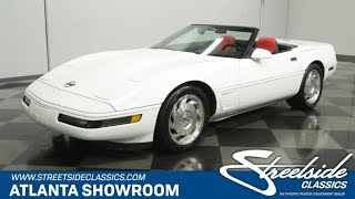 Video Thumbnail for 1995 Chevrolet Corvette Convertible