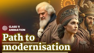 Chapter Path to modernization( class-11) part-2 || line by line explanation of NCERT