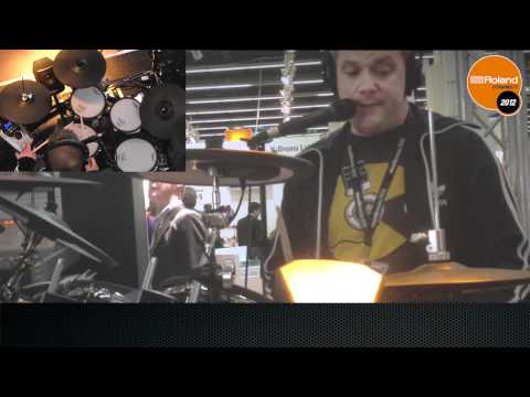 TD-15KV V-Drums V-Tour series: Musikmesse 2012 Booth Demo performed by Craig Blundell