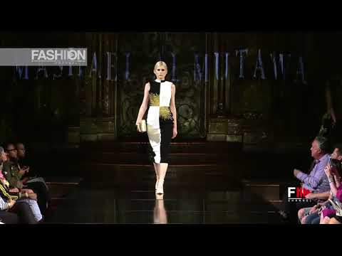 MASHAEL AL MUTAWA Feat. NNJ Designs NYFW Art Hearts Fashion Spring Summer 2018   Fashion Channel