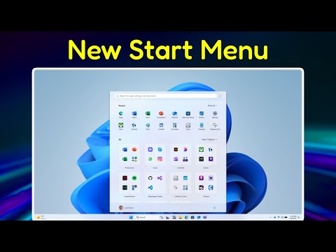 Microsoft Finally Introduces the New Windows 11 Start Menu