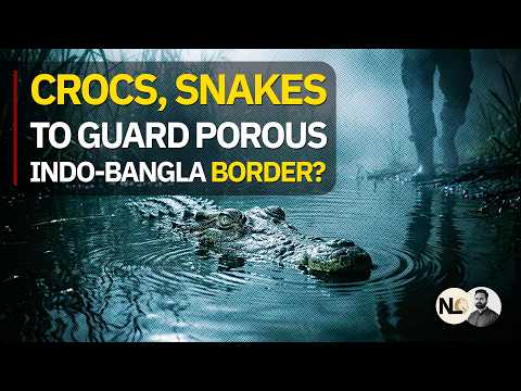 Crocs & Snakes for Border Security? BSF’s Indo-Bangla Plan Explained | Sanjay Madrasi Pandey | NLC